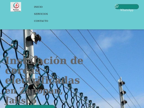 cercaselectrificadasromero.com